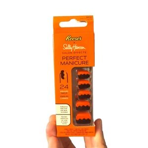 Sally Hansen x Reese's Perfect Manicure 24 Square Nails SQ743 When Choc Met PB